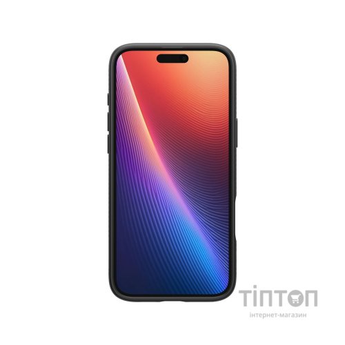 Чохол до мобільного телефона Spigen iPhone 16 Plus Liquid Air Matte Black (ACS08066)
