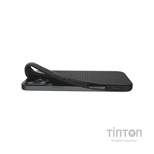 Чохол до мобільного телефона Spigen iPhone 16 Plus Liquid Air Matte Black (ACS08066)