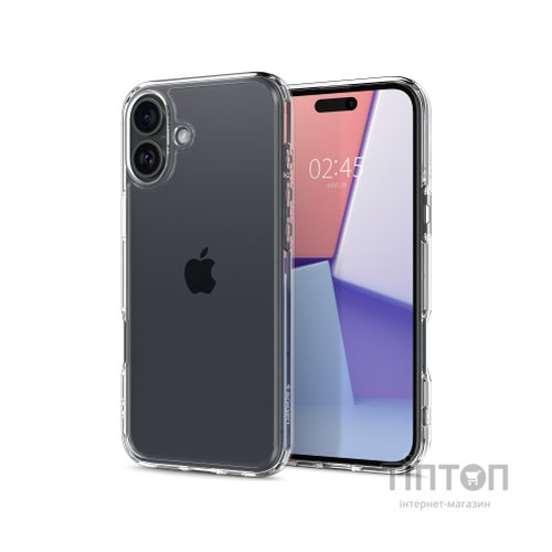 Чохол до мобільного телефона Spigen iPhone 16 Plus Ultra Hybrid Crystal Clear (ACS08069)