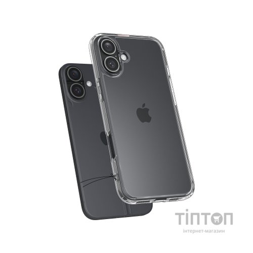 Чохол до мобільного телефона Spigen iPhone 16 Plus Ultra Hybrid Crystal Clear (ACS08069)