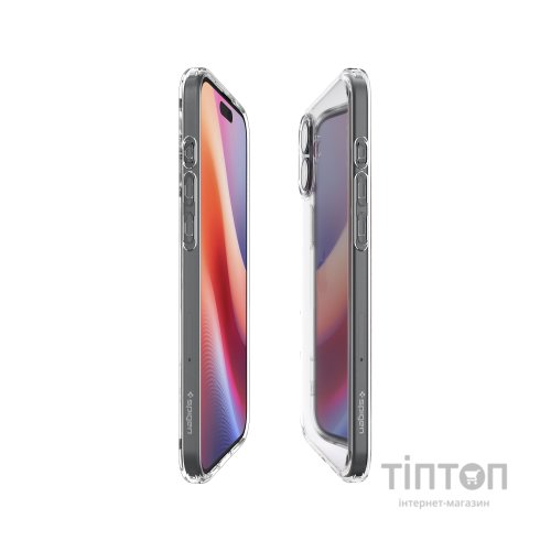 Чохол до мобільного телефона Spigen iPhone 16 Plus Ultra Hybrid Crystal Clear (ACS08069)