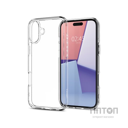 Чохол до мобільного телефона Spigen iPhone 16 Plus Ultra Hybrid Crystal Clear (ACS08069)