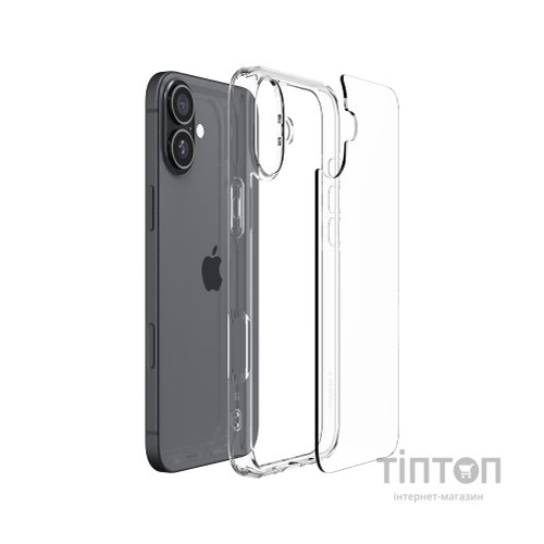 Чохол до мобільного телефона Spigen iPhone 16 Plus Ultra Hybrid Crystal Clear (ACS08069)