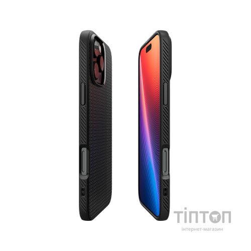 Чохол до мобільного телефона Spigen iPhone 16 Pro Liquid Air Matte Black (ACS08117)