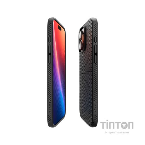 Чохол до мобільного телефона Spigen iPhone 16 Pro Liquid Air Matte Black (ACS08117)