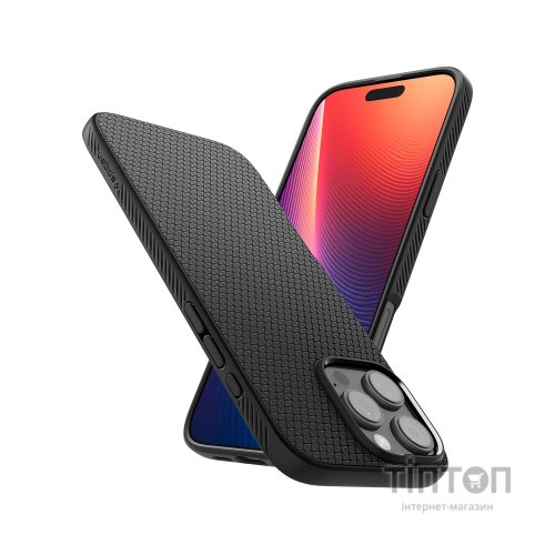 Чохол до мобільного телефона Spigen iPhone 16 Pro Liquid Air Matte Black (ACS08117)
