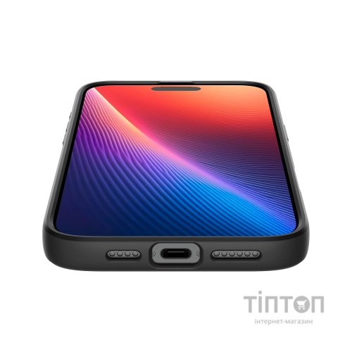 Чохол до мобільного телефона Spigen iPhone 16 Pro Liquid Air Matte Black (ACS08117)