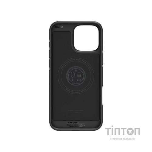 Чохол до мобільного телефона Spigen iPhone 16 Pro Max Core Armor MagFit Matte Black (ACS08024)