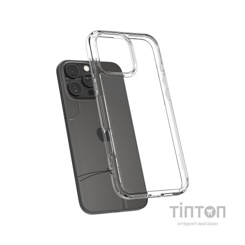 Чохол до мобільного телефона Spigen iPhone 16 Pro Ultra Hybrid Crystal Clear (ACS08121)