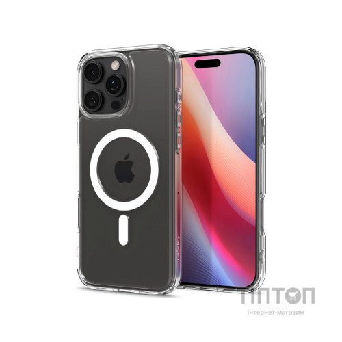 Чохол до мобільного телефона Spigen iPhone 16 Pro Ultra Hybrid MagFit White (ACS08129)