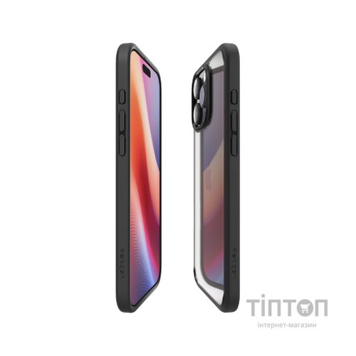 Чохол до мобільного телефона Spigen iPhone 16 Pro Ultra Hybrid Matte Black (ACS08125)