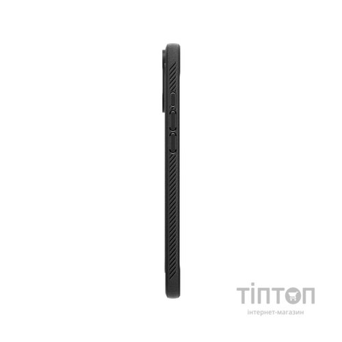 Чохол до мобільного телефона Spigen iPhone 16 Rugged Armor MagFit Matte Black (ACS08214)