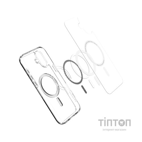 Чохол до мобільного телефона Spigen iPhone 16 Ultra Hybrid MagFit White (ACS08205)