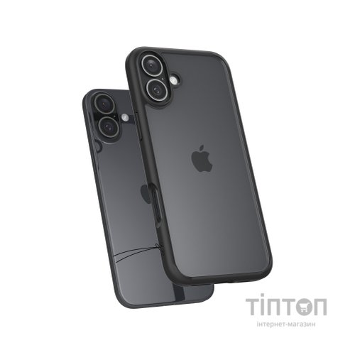 Чохол до мобільного телефона Spigen iPhone 16 Ultra Hybrid Matte Black (ACS08201)
