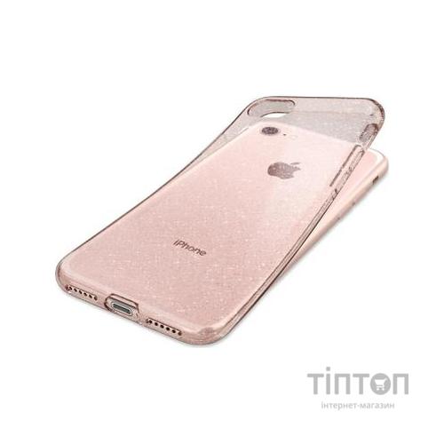 Чохол до мобільного телефона Spigen iPhone 8/7 Liquid Crystal Glitter Rose Quartz (042CS21419)