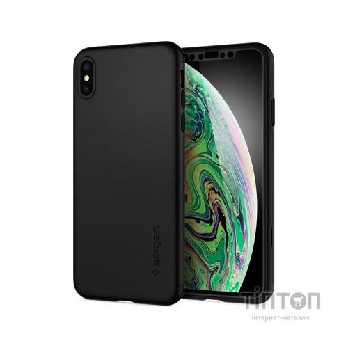 Чохол до мобільного телефона Spigen Phone XS Max Thin Fit 360 Black (065CS24846)
