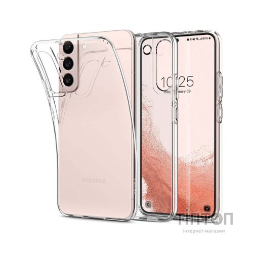Чохол до мобільного телефона Spigen Samsung Galaxy S22 Liquid Crystal, Crystal Clear (ACS03984)