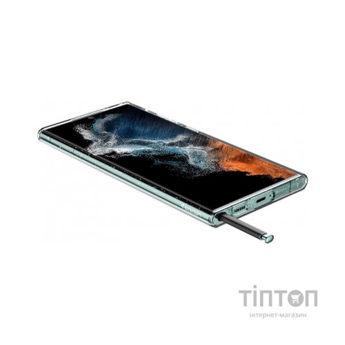 Чохол до мобільного телефона Spigen Samsung Galaxy S22 Ultra Liquid Crystal Glitter, Crystal Qua (ACS03913)