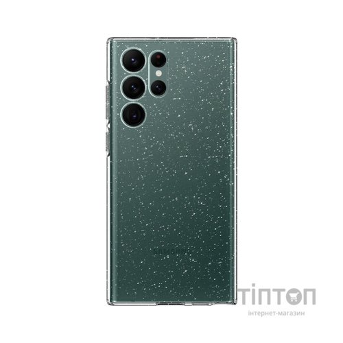 Чохол до мобільного телефона Spigen Samsung Galaxy S22 Ultra Liquid Crystal Glitter, Crystal Qua (ACS03913)
