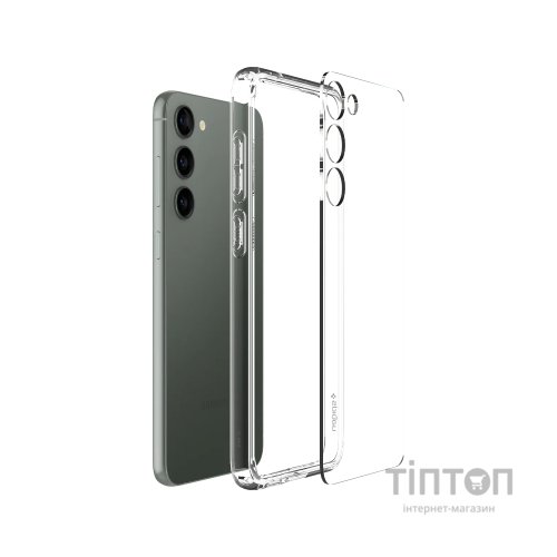 Чохол до мобільного телефона Spigen Samsung Galaxy S23 Plus Ultra Hybrid, Matte Black (ACS05669)