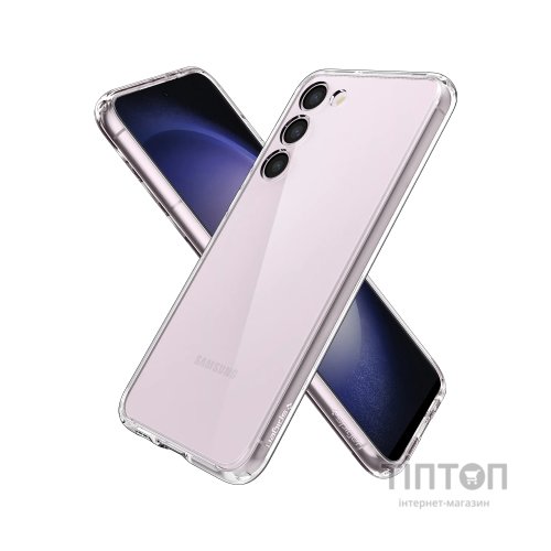 Чохол до мобільного телефона Spigen Samsung Galaxy S23 Plus Ultra Hybrid, Matte Black (ACS05669)