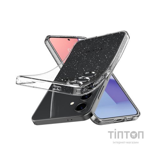 Чохол до мобільного телефона Spigen Samsung Galaxy S24, Liquid Crystal Glitter, Crystal Quartz (ACS07345)