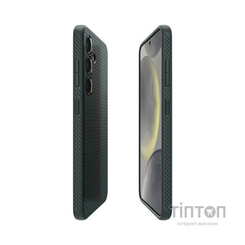 Чохол до мобільного телефона Spigen Samsung Galaxy S24+, Liquid Air, Abyss Green (ACS07328)