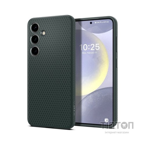 Чохол до мобільного телефона Spigen Samsung Galaxy S24+, Liquid Air, Abyss Green (ACS07328)