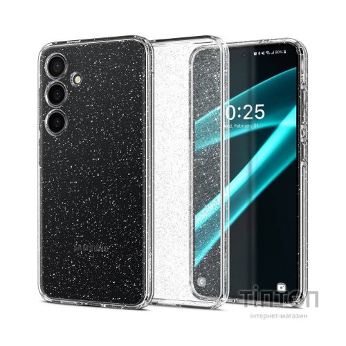 Чохол до мобільного телефона Spigen Samsung Galaxy S24+, Liquid Crystal Glitter, Crystal Quartz (ACS07325)