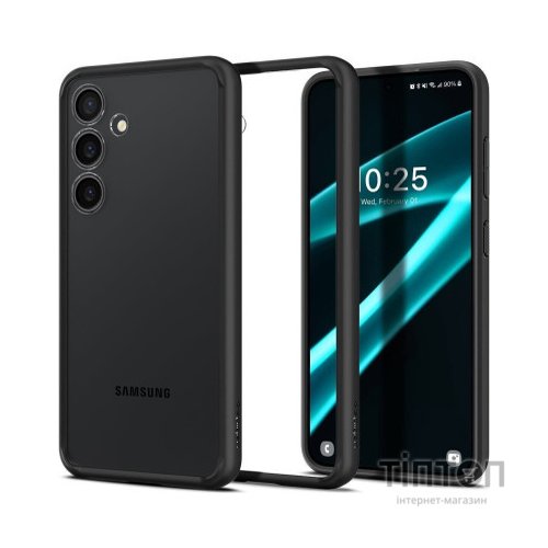 Чохол до мобільного телефона Spigen Samsung Galaxy S24+ Ultra Hybrid Matte Black (ACS07330)