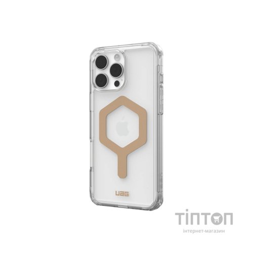 Чохол до мобільного телефона UAG iPhone 16 Pro Max Plyo Magsafe Ice/Gold (114481114381)