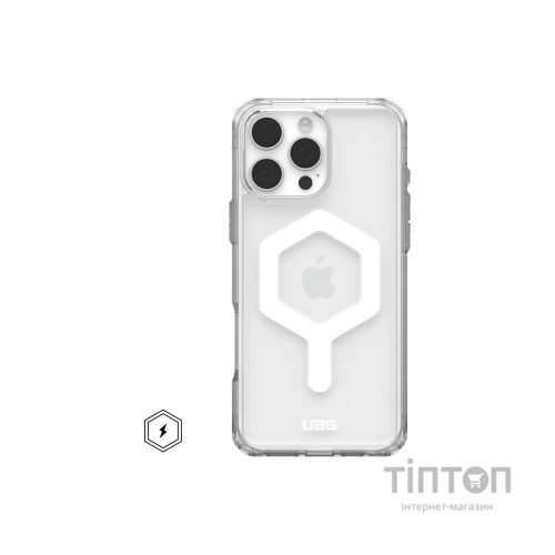 Чохол до мобільного телефона UAG iPhone 16 Pro Max Plyo Magsafe Ice/White (114481114341)