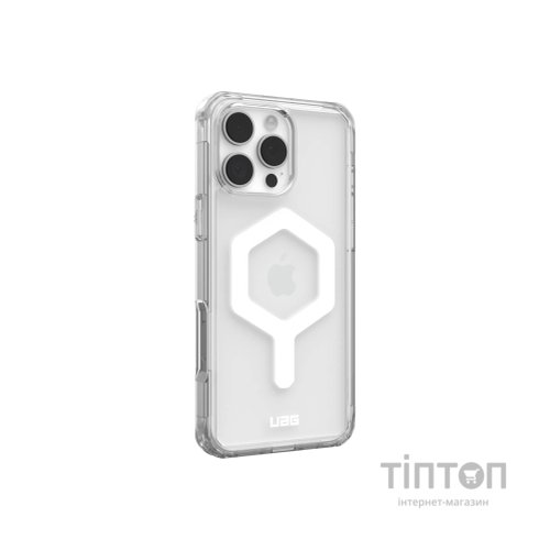 Чохол до мобільного телефона UAG iPhone 16 Pro Max Plyo Magsafe Ice/White (114481114341)