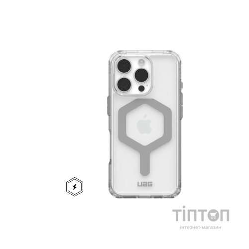 Чохол до мобільного телефона UAG iPhone 16 Pro Plyo Magsafe Ice/Silver (114480114333)