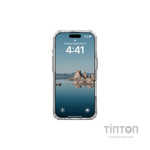Чохол до мобільного телефона UAG iPhone 16 Pro Plyo Magsafe Ice/Silver (114480114333)