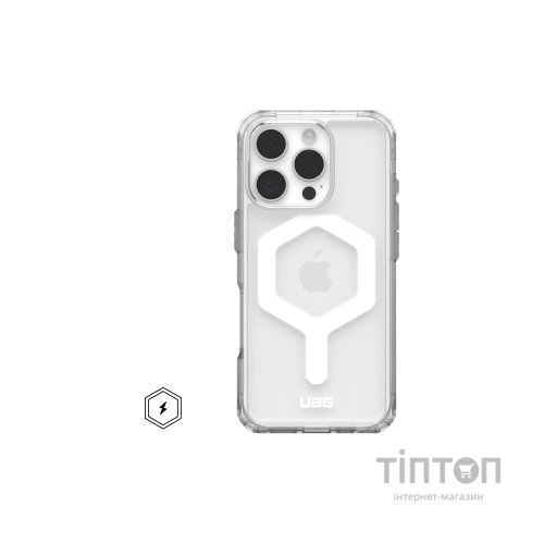Чохол до мобільного телефона UAG iPhone 16 Pro Plyo Magsafe Ice/White (114480114341)