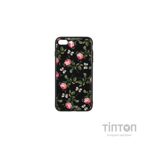 Чохол до мобільного телефона WK iPhone 7/8+, WPC-061, Flowers RD/BK (681920359821)