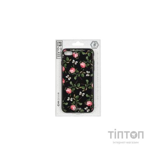 Чохол до мобільного телефона WK iPhone 7/8+, WPC-061, Flowers RD/BK (681920359821)