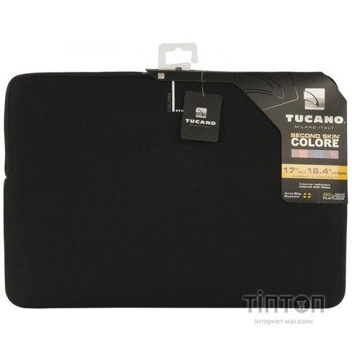 Чохол до ноутбука 17" Tucano Folder x notebook ws чорний