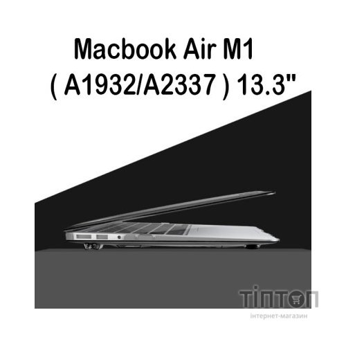 Чохол до ноутбука BeCover 13.3" Macbook Air M1 A1932/A2337 PremiumPlastic Green (708882)