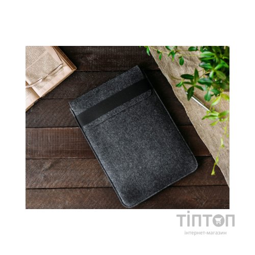 Чохол до ноутбука Gmakin 13.3 Macbook Air/Pro, Envelope, Gray (GM71)