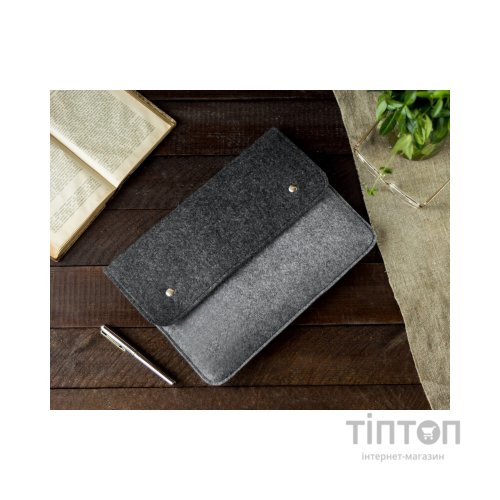 Чохол до ноутбука Gmakin 14 Macbook Pro, Black/Gray (GM05-14)