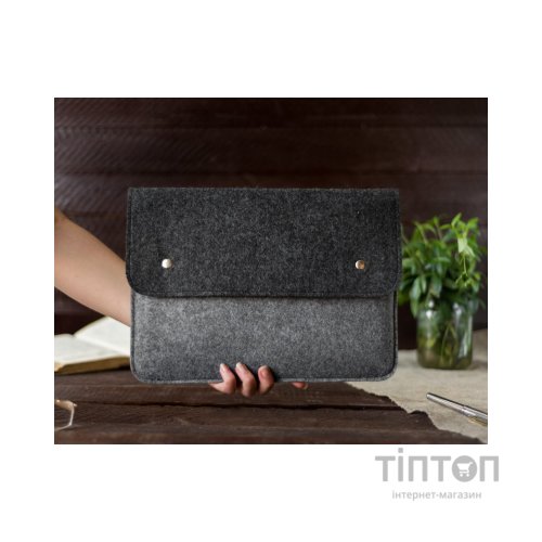 Чохол до ноутбука Gmakin 14 Macbook Pro, Black/Gray (GM05-14)