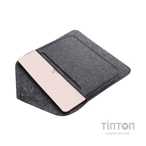 Чохол до ноутбука Gmakin 14 Macbook Pro, Dark Gray (GM62-14)