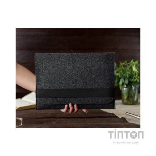 Чохол до ноутбука Gmakin 14 Macbook Pro, horizontal, Dark Gray (GM14-14)
