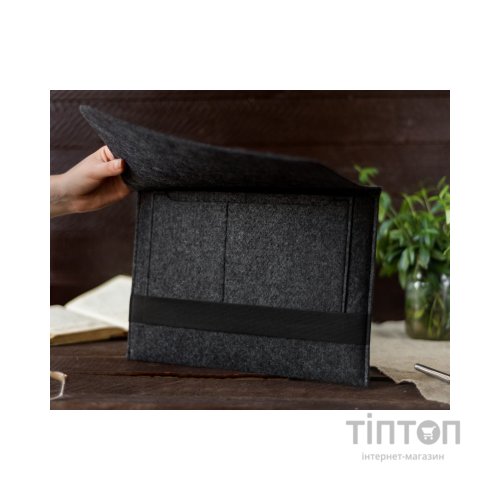 Чохол до ноутбука Gmakin 14 Macbook Pro, horizontal, Dark Gray (GM14-14)