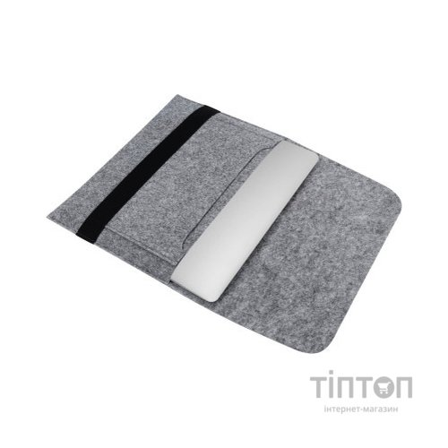 Чохол до ноутбука Gmakin 14 Macbook Pro, horizontal, Light Gray (GM15-14)