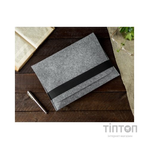 Чохол до ноутбука Gmakin 14 Macbook Pro, horizontal, Light Gray (GM15-14)