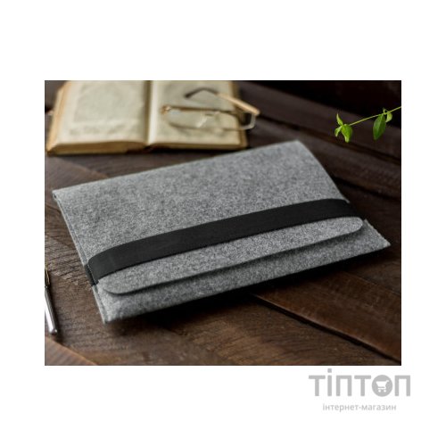 Чохол до ноутбука Gmakin 14 Macbook Pro, horizontal, Light Gray (GM15-14)