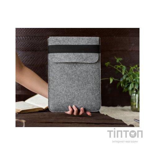Чохол до ноутбука Gmakin 14 Macbook Pro, vertical, Light Gray (GM16-14)